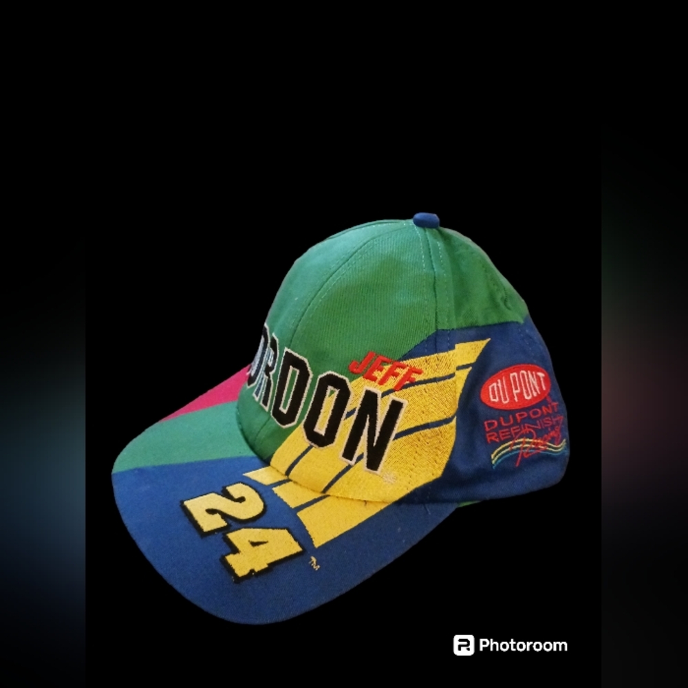 Jeff Gordon 90's Vintage 50th Anniversary Nascar baseball cap.